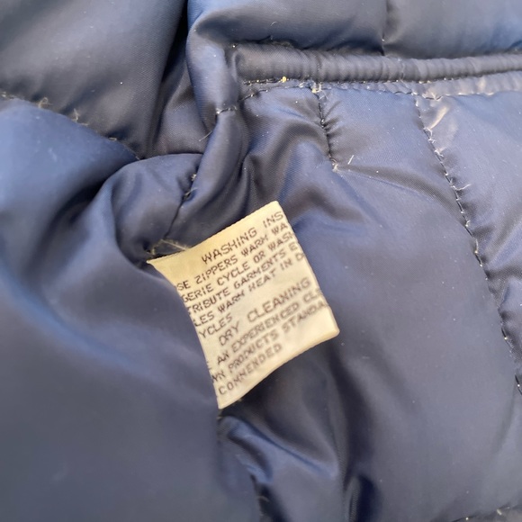 Vtg. Alaska Down And Leather Vest Sz-M Puffer Goodedown Zipper/Snap Buttons - Picture 7 of 16